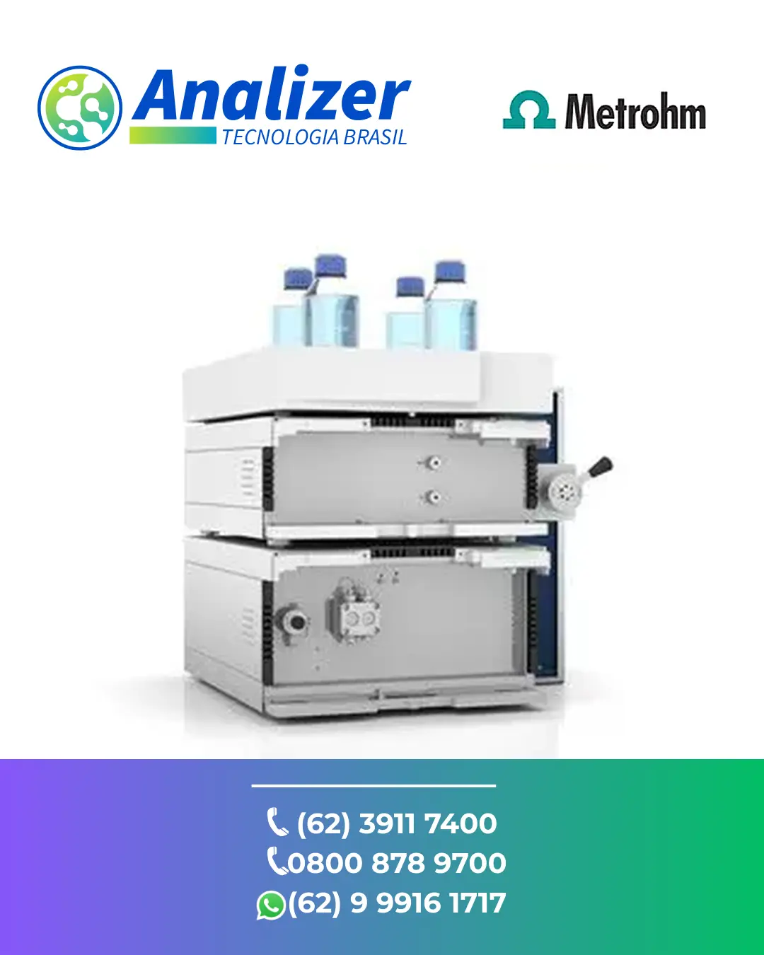 CONSERTO CROMATOGRAFO KNA HPLC C1 METROHM BRASIL