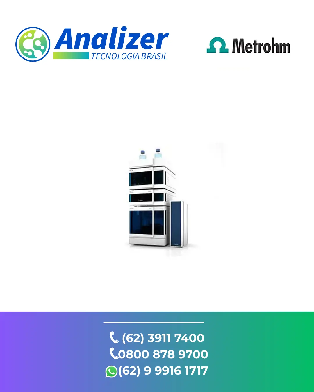 CONSERTO CROMATOGRAFO KNA HPLC C2 METROHM BRASIL