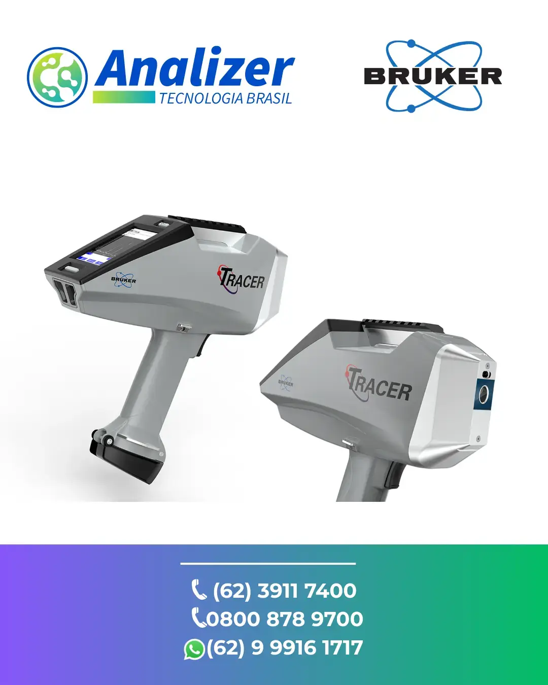 CONSERTO ESPECTROMETRO XRF PORTATIL TRACER 5 BRUKER BRASIL