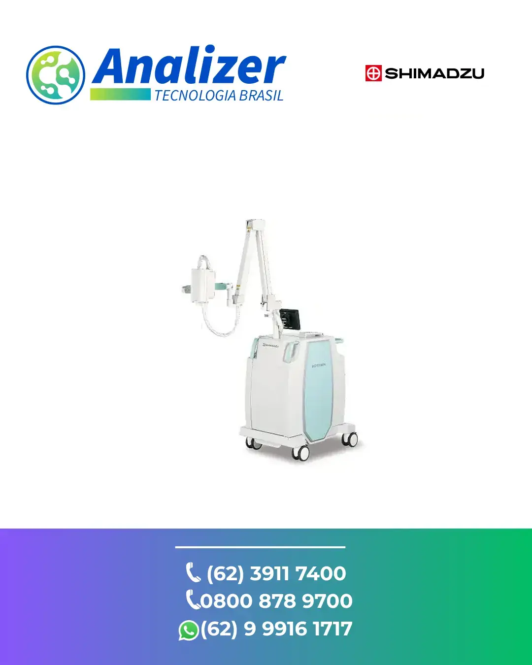 CONSERTO SISTEMA DE IMAGENS INFRAVERMELHO PROXIMO LIGHTVISION SHIMADZU BRASIL