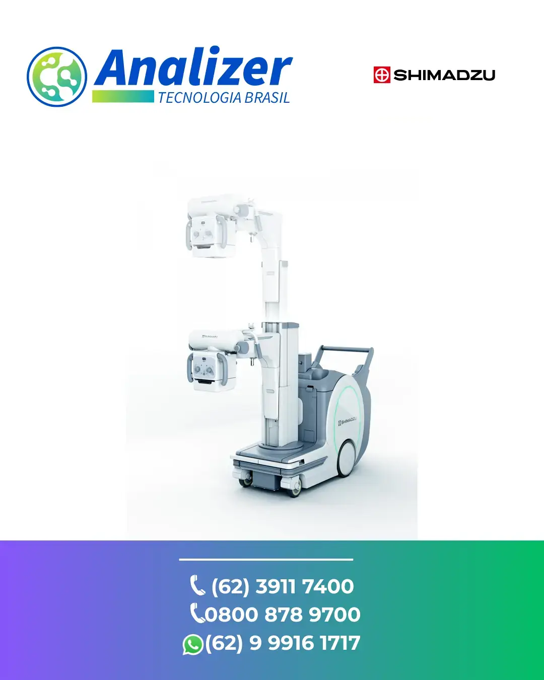 MANUTENÇÃO EM APARELHO DE RAIOS X MOVEL MOTORIZADO MOBILEDART EVOLUTION MX8 SHIMADZU BRASIL