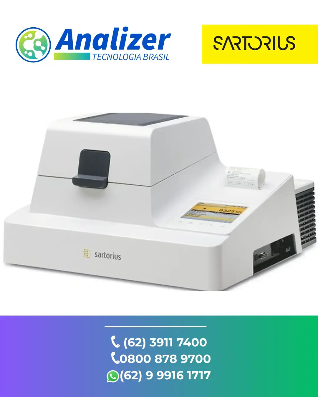 REPARO DE MEDIDOR DE UMIDADE SARTORIUS LMA200 BRASIL